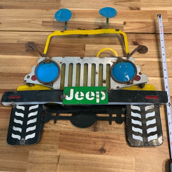 Other - Metal jeep 4x4 Sign